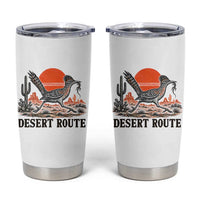 Arizona Roadrunner Bird Desert Landscape Cactus Tumbler Cup
