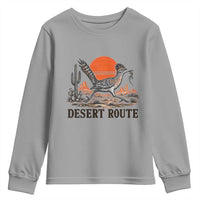 Arizona Roadrunner Bird Desert Landscape Cactus Youth Sweatshirt