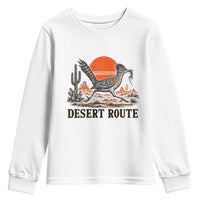 Arizona Roadrunner Bird Desert Landscape Cactus Youth Sweatshirt