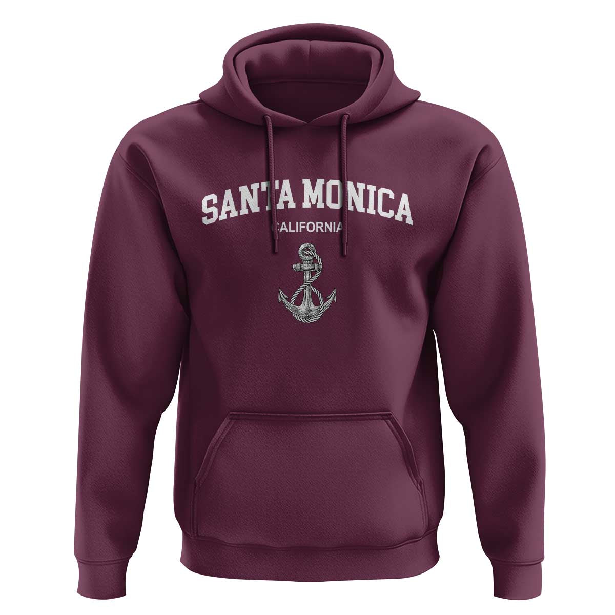 Santa Monica CA California Travel Souvenir Hoodie