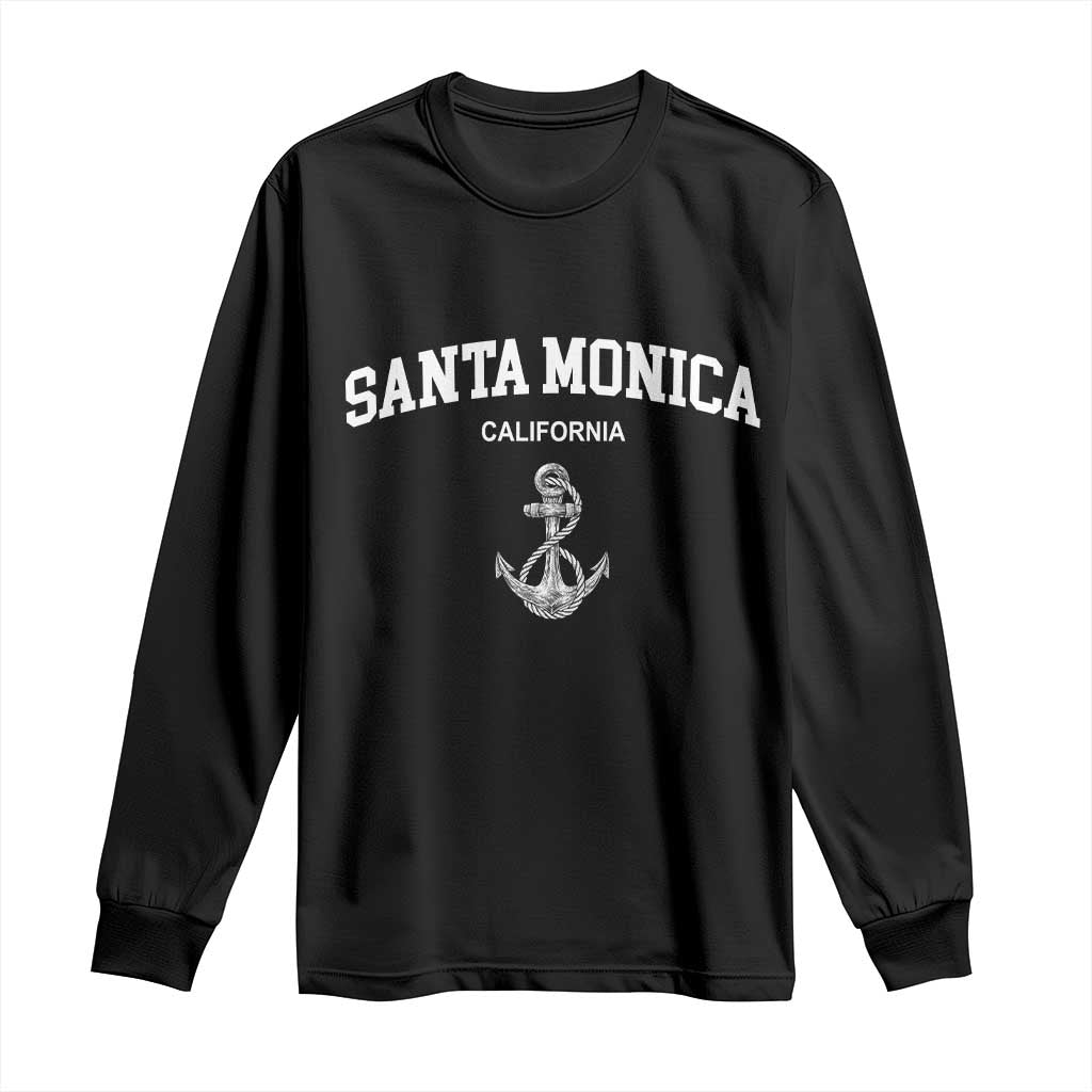 Santa Monica CA California Travel Souvenir Long Sleeve Shirt