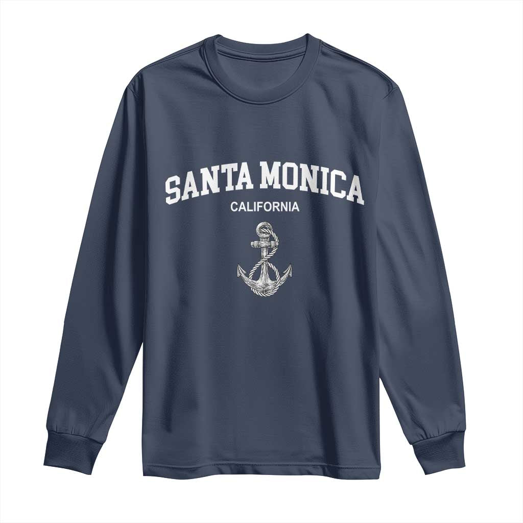 Santa Monica CA California Travel Souvenir Long Sleeve Shirt