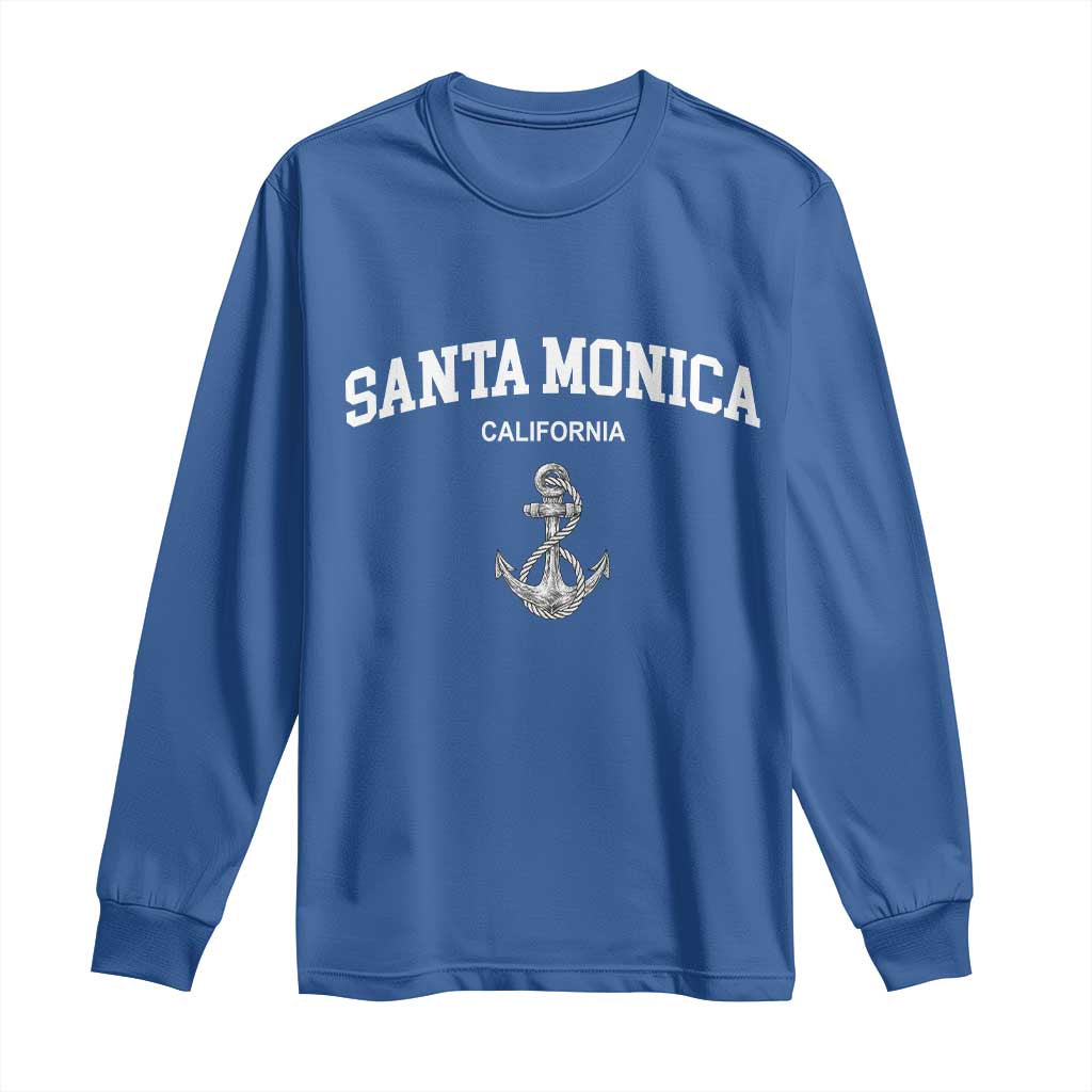Santa Monica CA California Travel Souvenir Long Sleeve Shirt