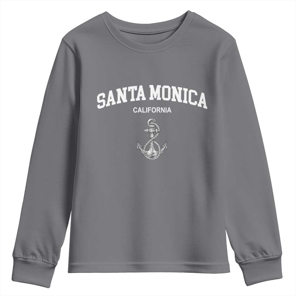 Santa Monica CA California Travel Souvenir Youth Sweatshirt