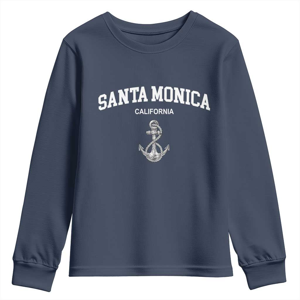 Santa Monica CA California Travel Souvenir Youth Sweatshirt