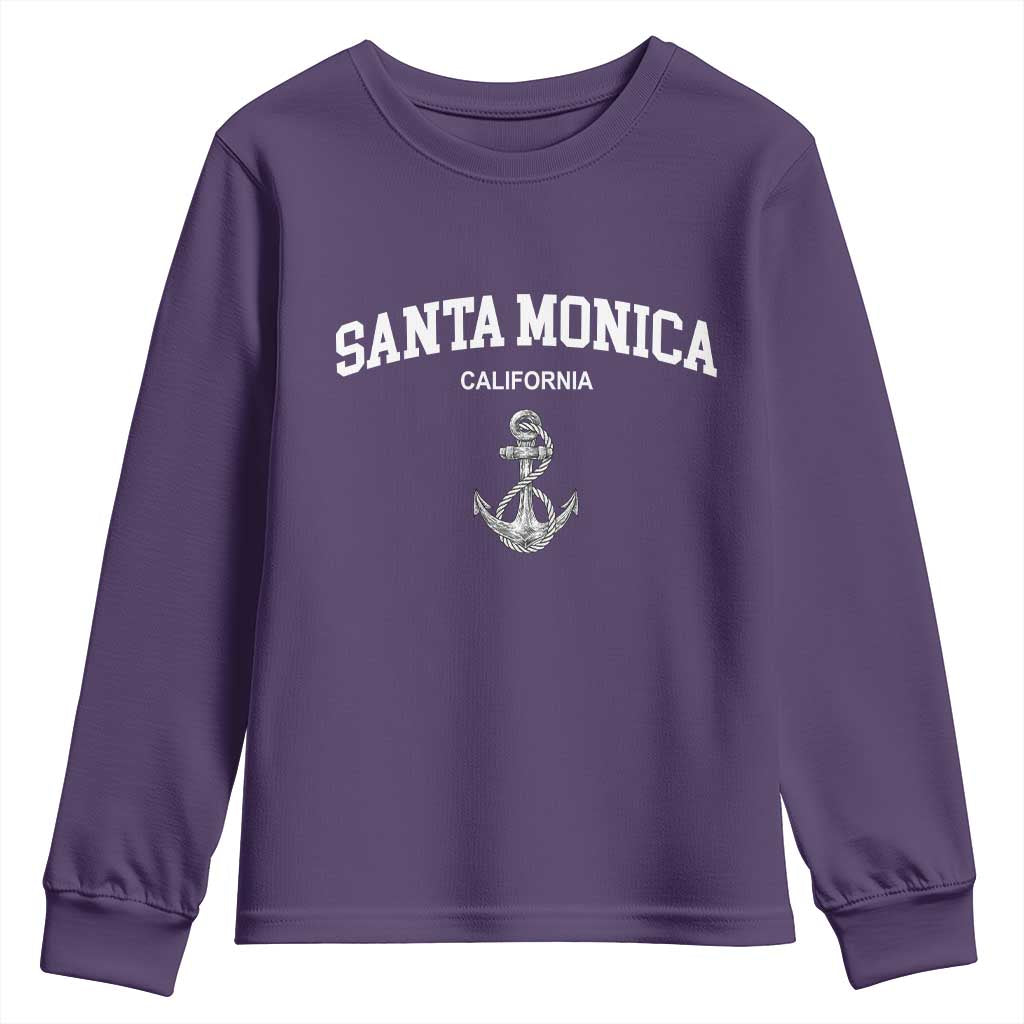Santa Monica CA California Travel Souvenir Youth Sweatshirt