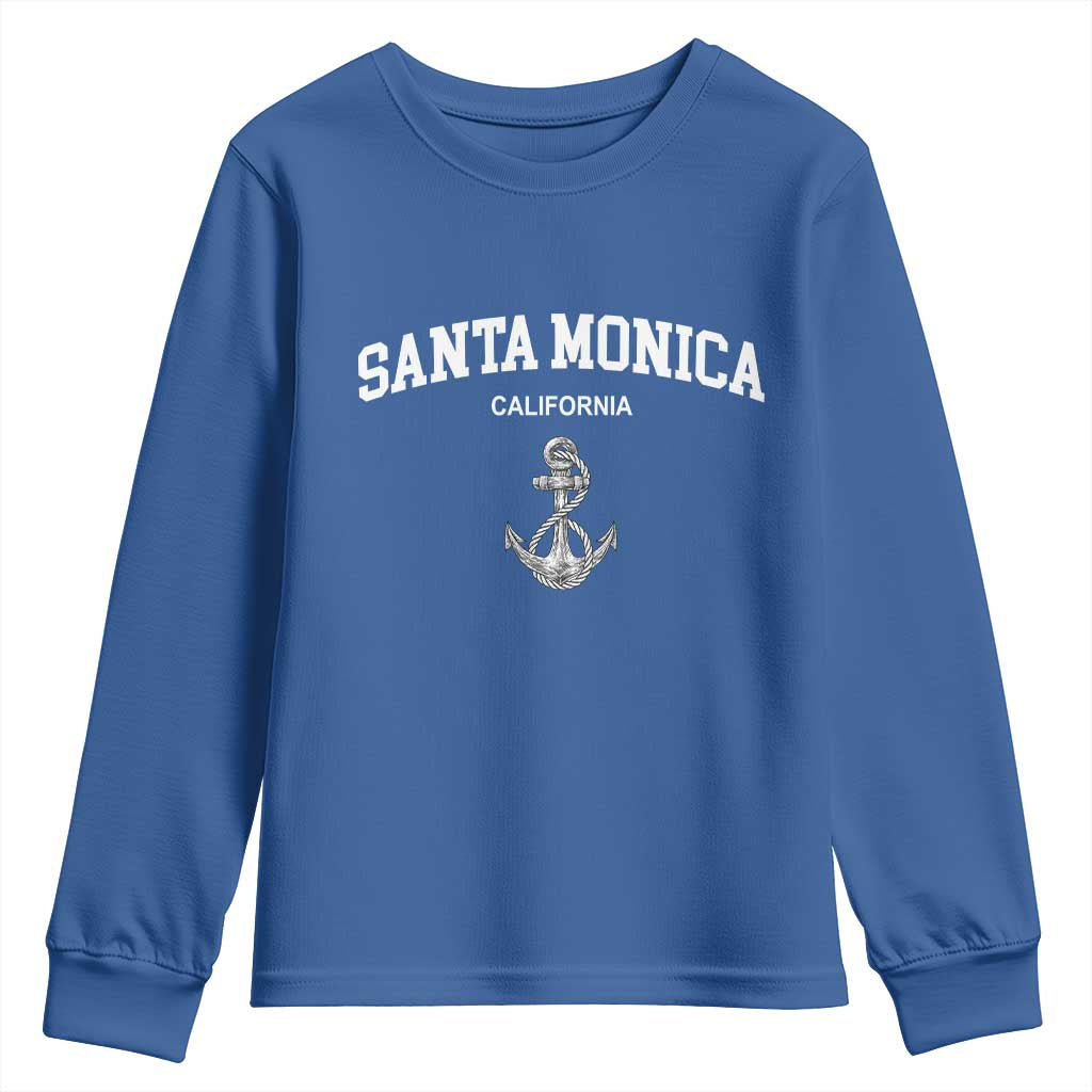 Santa Monica CA California Travel Souvenir Youth Sweatshirt