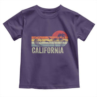 Retro California Beach Shirt, Vintage Cali Sunset Tee Toddler T Shirt