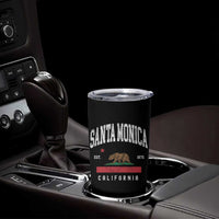 Santa Monica California Flag CA Vintage Established Sports Tumbler Cup