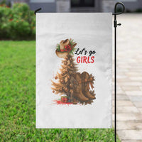 Christmas Cowgirl Boots Garden Flag Western Cowboy Hat Howdy - Wonder Print Shop