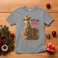 Christmas Cowgirl Boots T Shirt Western Cowboy Hat Howdy - Wonder Print Shop