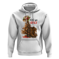 Christmas Cowgirl Boots Hoodie Western Cowboy Hat Howdy - Wonder Print Shop