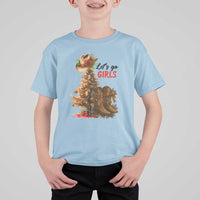 Christmas Cowgirl Boots T Shirt For Kid Western Cowboy Hat Howdy - Wonder Print Shop