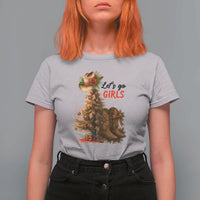 Christmas Cowgirl Boots T Shirt For Women Western Cowboy Hat Howdy - Wonder Print Shop