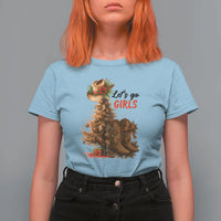 Christmas Cowgirl Boots T Shirt For Women Western Cowboy Hat Howdy - Wonder Print Shop