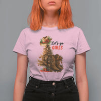 Christmas Cowgirl Boots T Shirt For Women Western Cowboy Hat Howdy - Wonder Print Shop