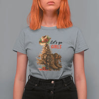 Christmas Cowgirl Boots T Shirt For Women Western Cowboy Hat Howdy - Wonder Print Shop