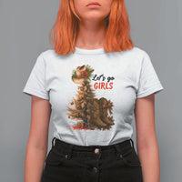 Christmas Cowgirl Boots T Shirt For Women Western Cowboy Hat Howdy - Wonder Print Shop