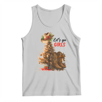 Christmas Cowgirl Boots Tank Top Western Cowboy Hat Howdy - Wonder Print Shop