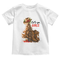 Christmas Cowgirl Boots Toddler T Shirt Western Cowboy Hat Howdy - Wonder Print Shop