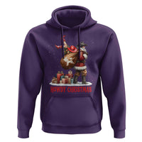 Cowboy Santa Christmas Hoodie Funny Western Xmas - Wonder Print Shop