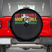 John Lewis Quote Affrican American Spare Tire Cover Get in Good Necessary Trouble