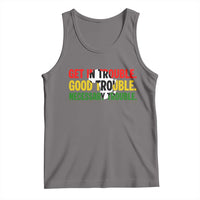 John Lewis Quote Affrican American Tank Top Get in Good Necessary Trouble