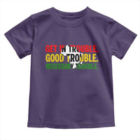 John Lewis Quote Affrican American Toddler T Shirt Get in Good Necessary Trouble