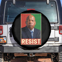 Resist Protest Civil Rights Spare Tire Cover John Lewis Black History