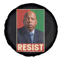 Resist Protest Civil Rights Spare Tire Cover John Lewis Black History