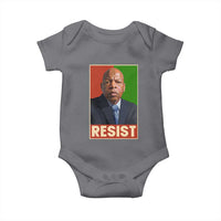 Resist Protest Civil Rights Baby Onesie John Lewis Black History