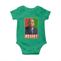 Resist Protest Civil Rights Baby Onesie John Lewis Black History