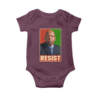 Resist Protest Civil Rights Baby Onesie John Lewis Black History