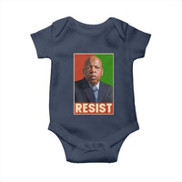 Resist Protest Civil Rights Baby Onesie John Lewis Black History
