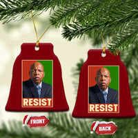 Resist Protest Civil Rights Ceramic Ornament John Lewis Black History