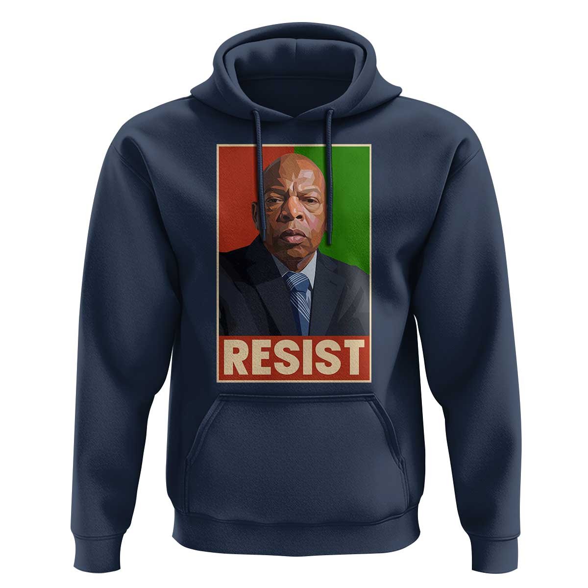 Resist Protest Civil Rights Hoodie John Lewis Black History