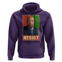Resist Protest Civil Rights Hoodie John Lewis Black History