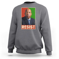 Resist Protest Civil Rights Sweatshirt John Lewis Black History