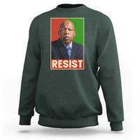 Resist Protest Civil Rights Sweatshirt John Lewis Black History