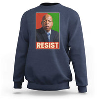 Resist Protest Civil Rights Sweatshirt John Lewis Black History