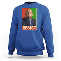 Resist Protest Civil Rights Sweatshirt John Lewis Black History