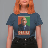 Resist Protest Civil Rights T Shirt For Women John Lewis Black History