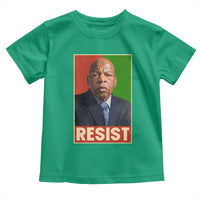 Resist Protest Civil Rights Toddler T Shirt John Lewis Black History