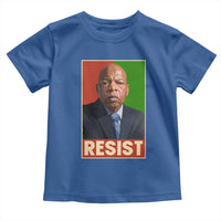 Resist Protest Civil Rights Toddler T Shirt John Lewis Black History