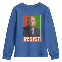 Resist Protest Civil Rights Youth Sweatshirt John Lewis Black History