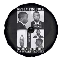 John Lewis Affrican American Spare Tire Cover Get in Good Necessary Trouble
