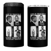 John Lewis Affrican American 4 in 1 Can Cooler Tumbler Get in Good Necessary Trouble