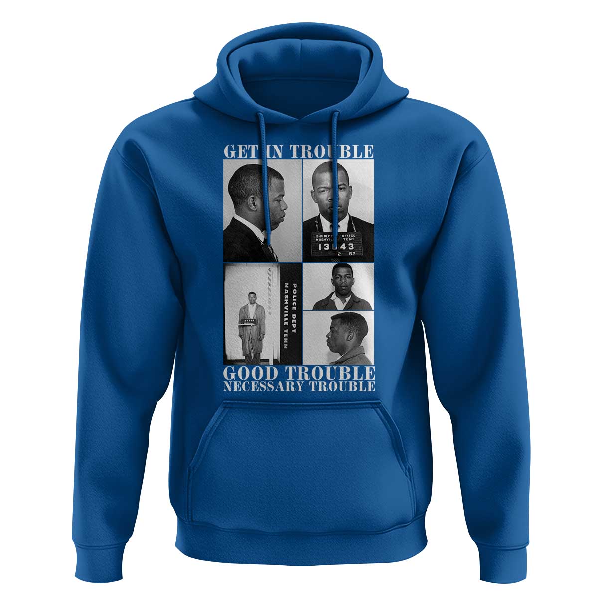 John Lewis Affrican American Hoodie Get in Good Necessary Trouble