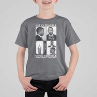 John Lewis Affrican American T Shirt For Kid Get in Good Necessary Trouble