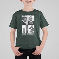 John Lewis Affrican American T Shirt For Kid Get in Good Necessary Trouble